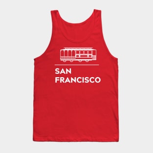 San Francisco Trolley Car Tank Top